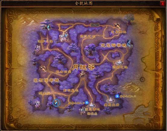 地圖介紹《地下城守護(hù)者OL》月魂谷