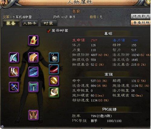 人物属性