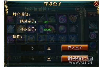 库存金子