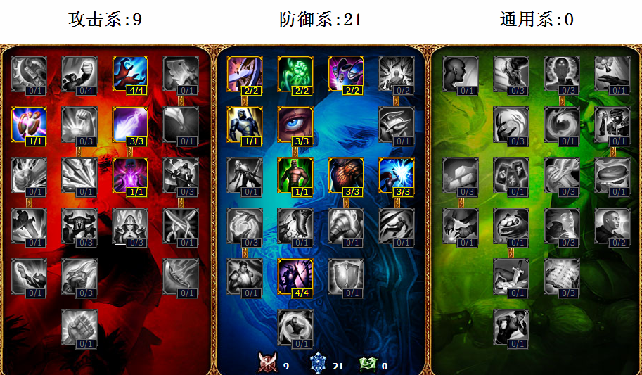 英雄联盟防御天赋