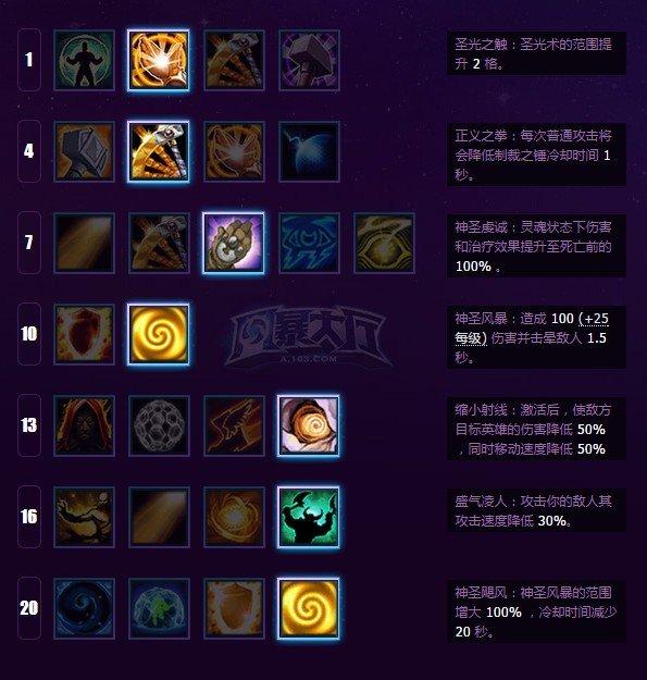 《风暴英雄》乌瑟尔攻略：半坦克型天赋