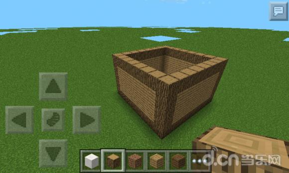 《我的世界手机版Minecraft–Pocket Edition》木屋别墅建造教程 新手建筑技巧_我的世界移动版攻略_当乐原创频道