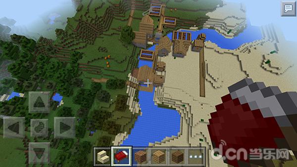 《我的世界手机版Minecraft–Pocket Edition》大型村庄种子分享 三个村庄_我的世界移动版攻略_当乐原创频道