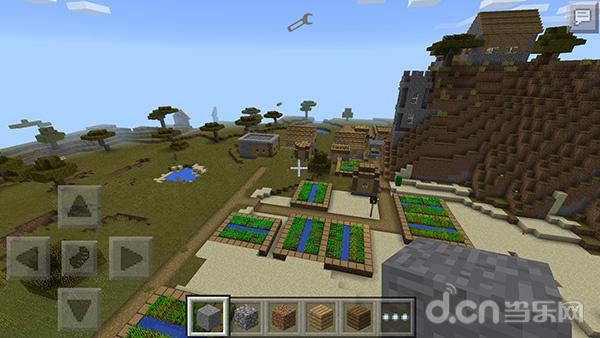 《我的世界手机版Minecraft–Pocket Edition》大型村庄种子分享 三个村庄_我的世界移动版攻略_当乐原创频道