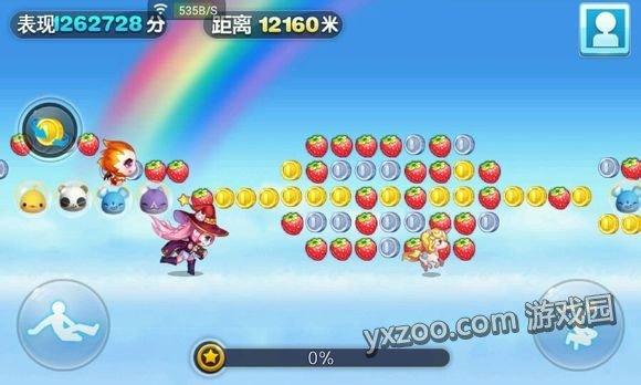 天天酷跑小魔女技能解析 障礙物可以變金幣