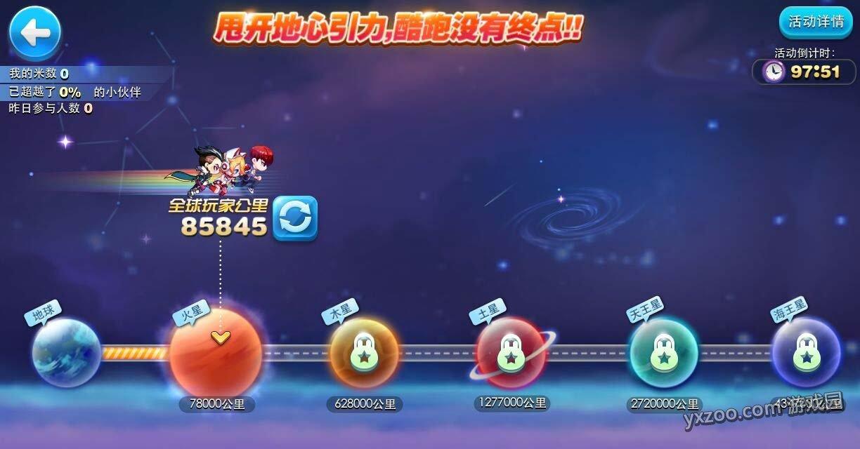 天天酷跑全球接力玩法和奖励介绍