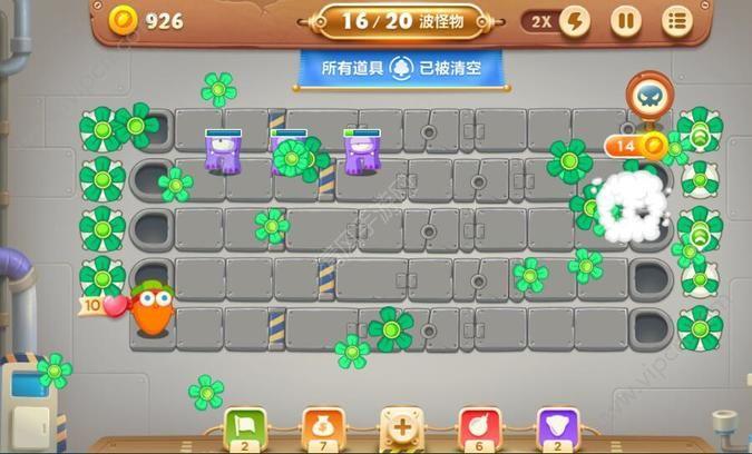 保卫萝卜3工厂23关金萝卜攻略[多图]图片5