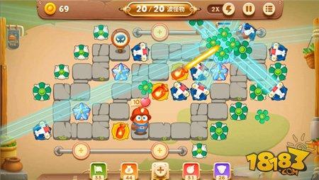 保卫萝卜3集市第60关通关技巧 第60关金萝卜攻略