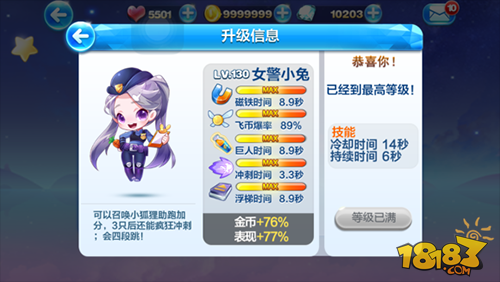 女警小兔疯狂刷分 你确定不入手吗？