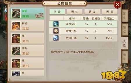 问道手游强力宝宝培养指南 修道之旅不孤单