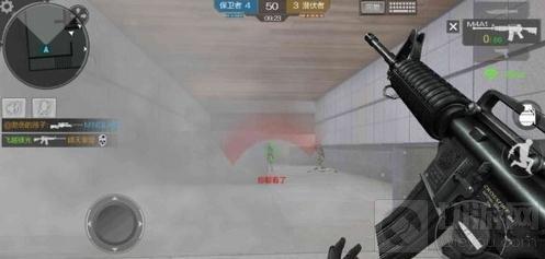CF手游回廊地图攻防战术解读 团战必备技巧