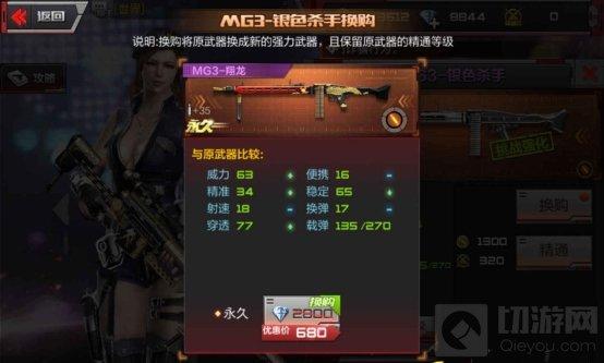 CF手游MG3怎么換購到M240B蒼雷 神器換購秘籍