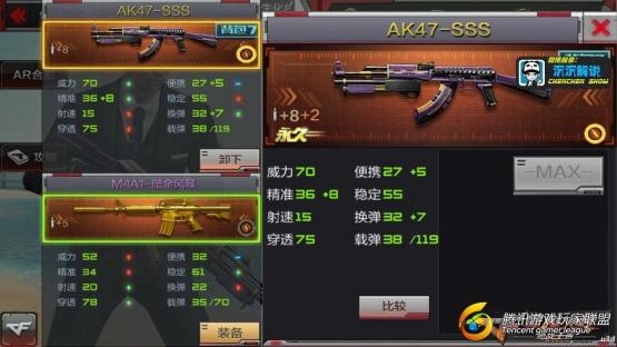 【沉沉记】AK47-SSS全面测评，SS升级实力强劲_201762120626