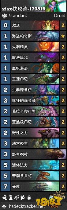 8月16日十套直播卡组:第2弃牌术 沙叔奶骑