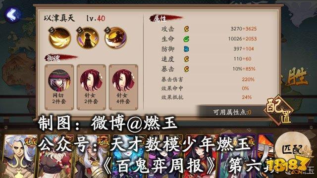 9月15日-17日阴阳师百鬼弈阵容周报第六期