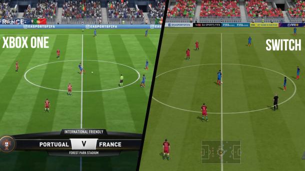 Switch《FIFA18》到底差在哪?视频对比XboxO