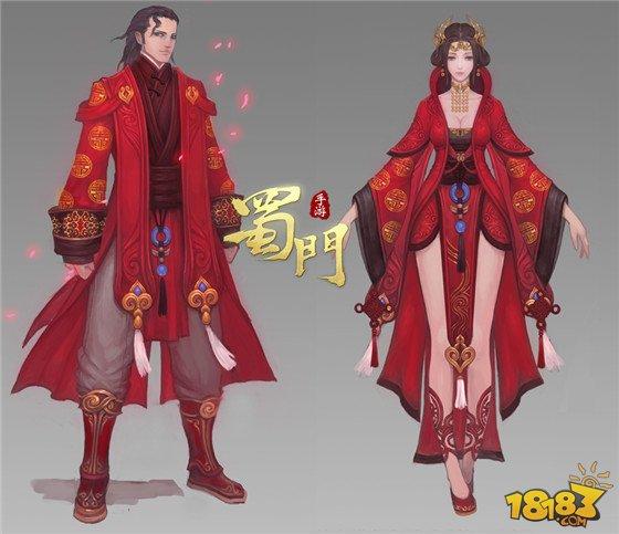 《蜀門手游》時(shí)裝系統(tǒng)首曝 精美原畫亮相