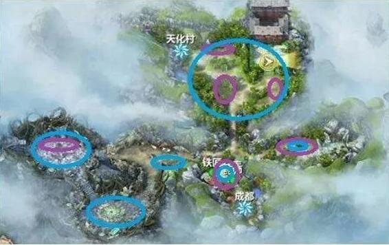 蜀門手游邪魔追捕攻略 藍(lán)色紫色邪魔最快尋找攻略
