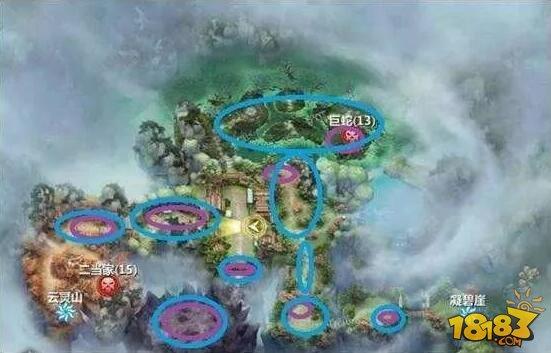 蜀門手游邪魔追捕攻略 藍(lán)色紫色邪魔最快尋找攻略
