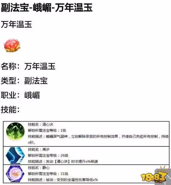 蜀门手游峨嵋水刀流攻略 技能加点与法宝搭配干货分享