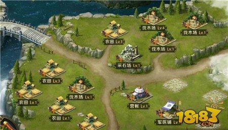 真龙霸业合理获取资源 打造宫殿城池