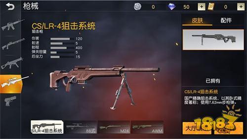 荒野行動(dòng)狙擊槍CSLR-4解析