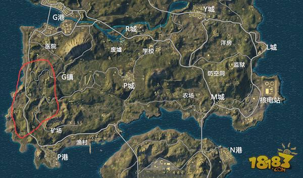 别怕送送快递 刺激战场海岛这些野区你得瞧瞧