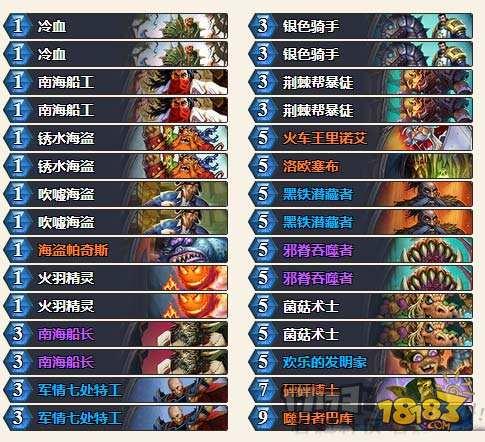 狂野模式最強(qiáng)快攻卡組推薦 奇數(shù)賊奧秘法領(lǐng)銜