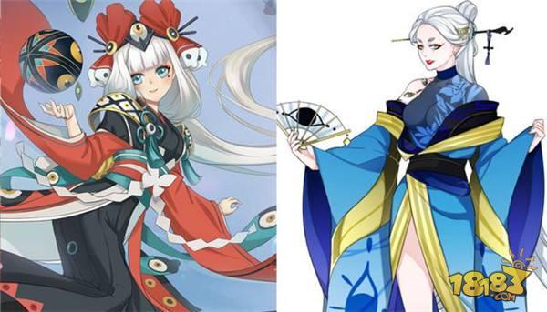 阴阳师人气式神原稿形象 御馔津原稿不骑驴