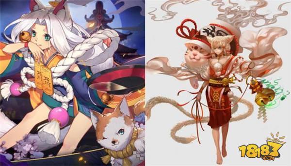 阴阳师人气式神原稿形象 御馔津原稿不骑驴