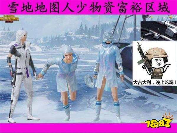 刺激戰(zhàn)場雪地地圖適合打野的幾個點位 點肥人少