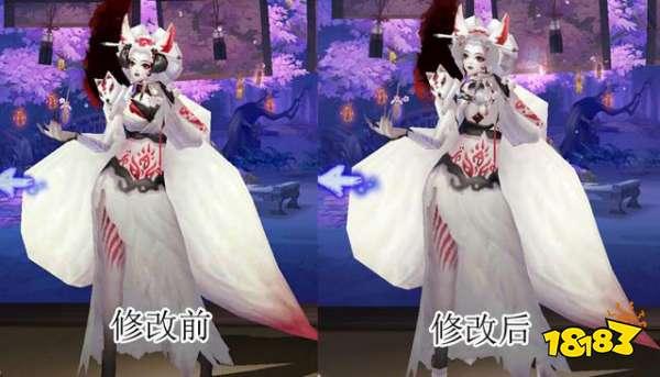 阴阳师桃花妖三尾狐建模优化 身高不等于颜值
