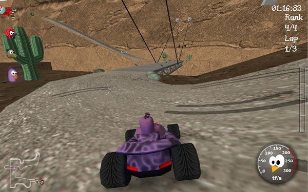 开源3D卡丁车游戏图片