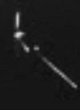 美宇航局觀測衛(wèi)星拍到太陽附近奇特物體
