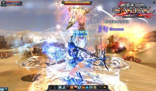 魔导师的连击融合了自然元素极度华丽绚烂副本