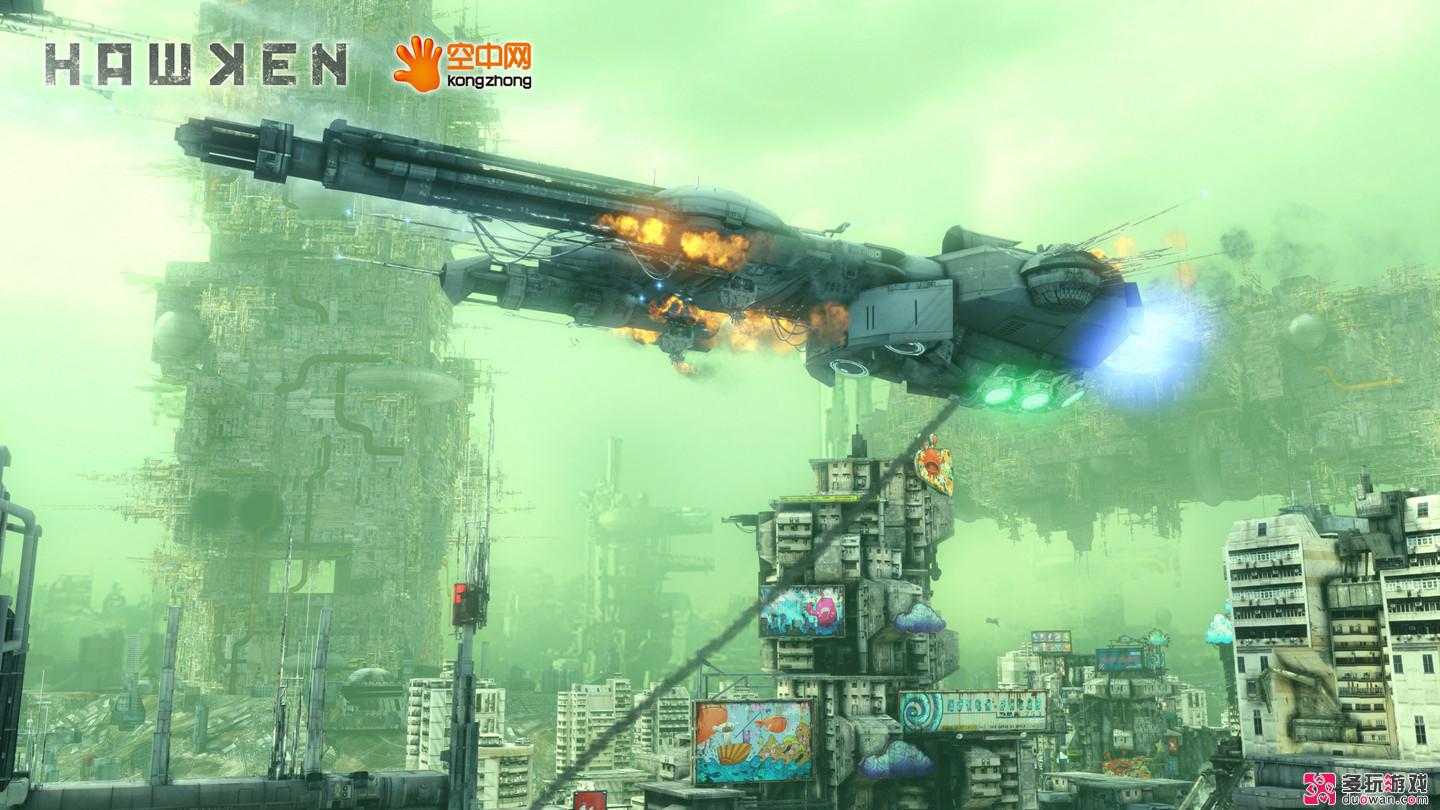 空中网获《Hawken》代理权 定名《机甲世界》