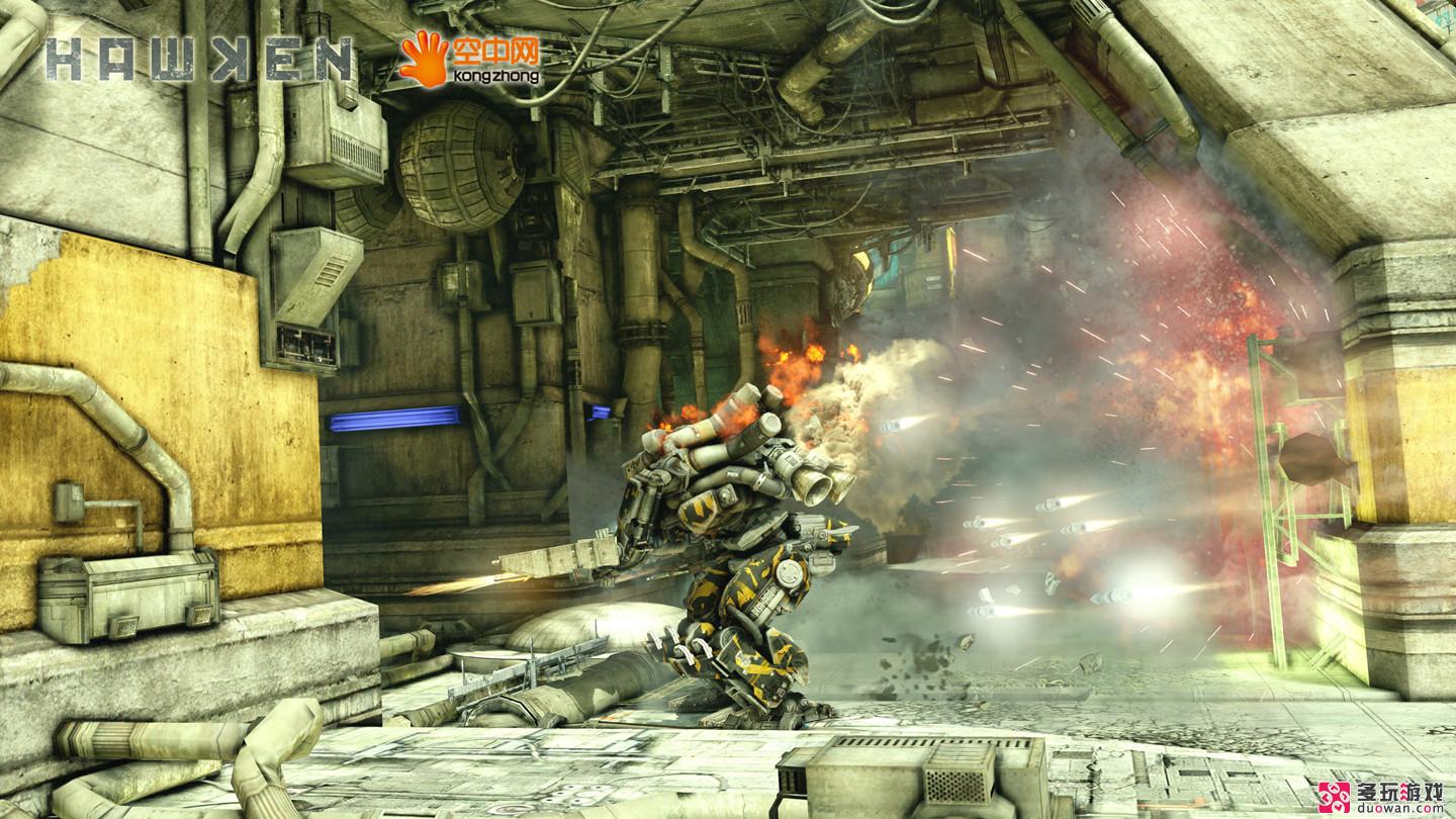 空中网获《Hawken》代理权 定名《机甲世界》