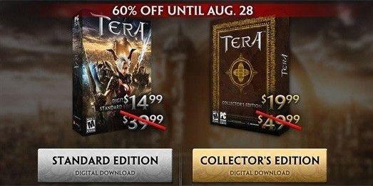 《TERA》数字版发售 标准版95元赠游戏时间