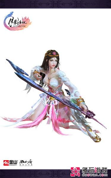 《月影传说》未公开CG人物模型场景首爆