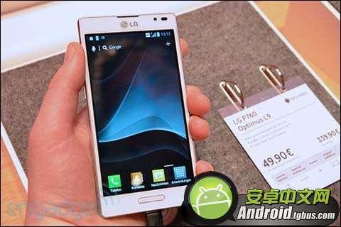 LG Optimus L9亮相IFA