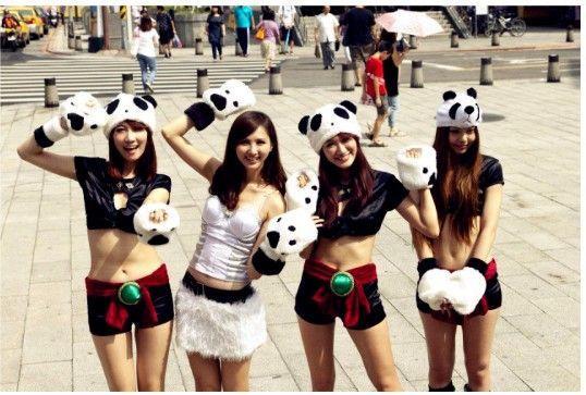 熊貓女郎宣傳活動(dòng) 點(diǎn)擊圖片看圖集