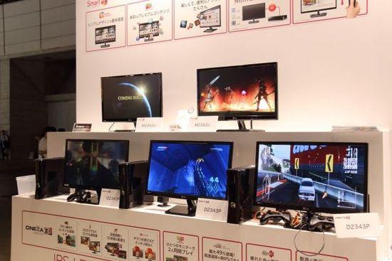 TGS12 LG展出3D立体显示与双重显示3D液晶电视