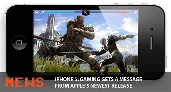功能强大不容小觑 iphone5或可以接棒掌机未来