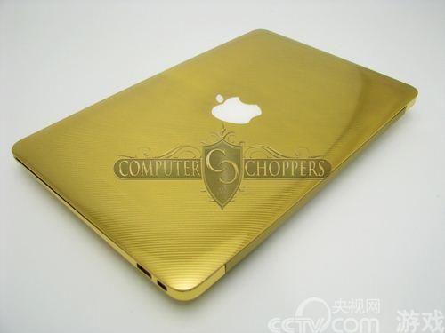 镀金版苹果Macbook Air图赏 高富帅炫富必备