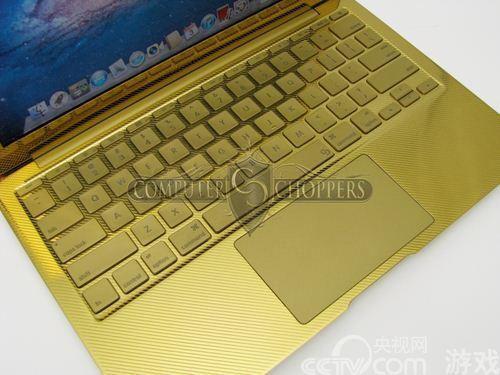 镀金版苹果Macbook Air图赏 高富帅炫富必备