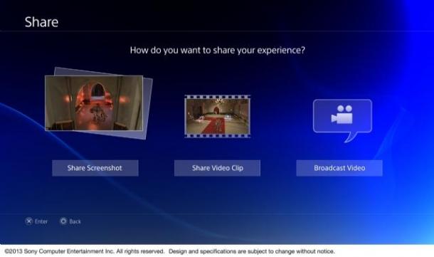 PS4用戶操作界面曝光！全新體驗(yàn)游戲生活一鍵分享