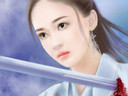 似陳喬恩真人秀《笑傲江湖》玩家超贊同人畫欣賞