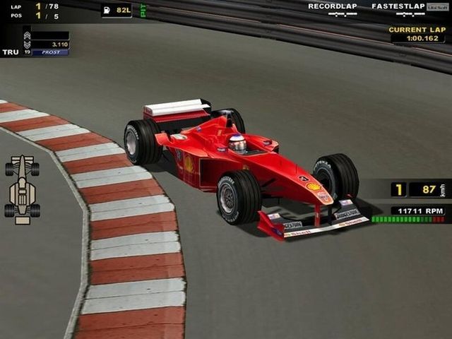 超实模拟F1赛车图片