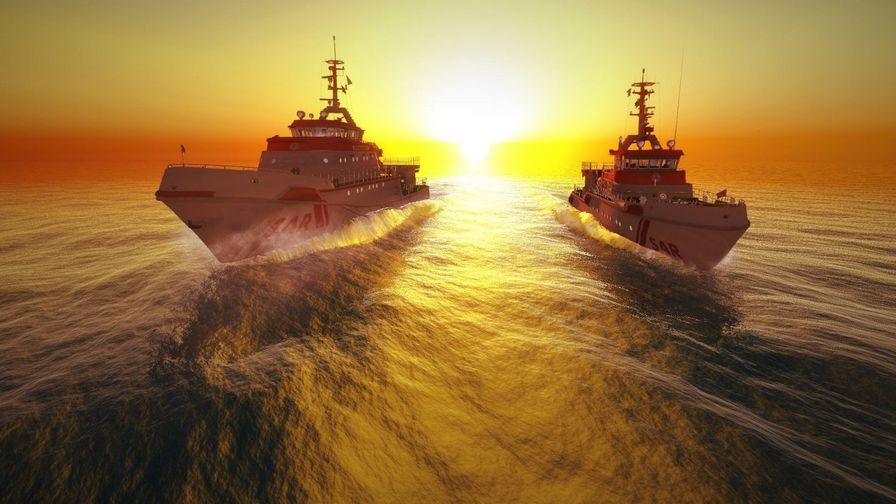 模拟航船:海上搜救