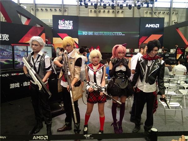 走马观花逛CJ：看ChinaJoy 2014的妹子们